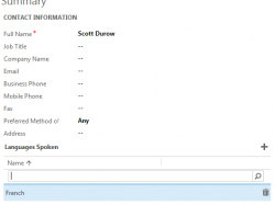 Multi-select lists in CRM 2013