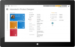 CRM 2013 Tablet App