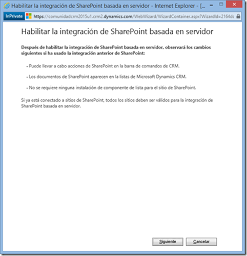 OneNote - Enable SharePoint Integration Step 3