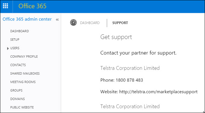 Telstra support options
