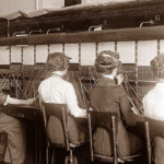 Women Telephone Operators at Work