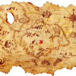 Sitemap with treasure