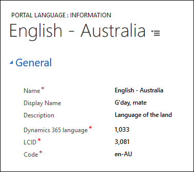 Language of Australia