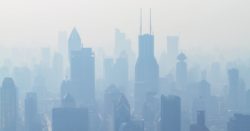 Shanghai covered in smog